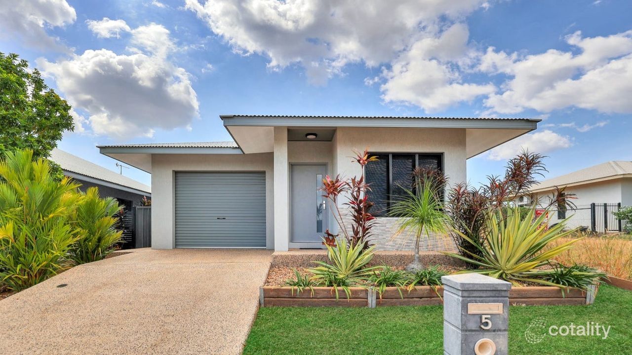 3-bedroom house at 5 Oatgrass Street, Zuccoli, NT 0832, Palmerston, Northern Territory