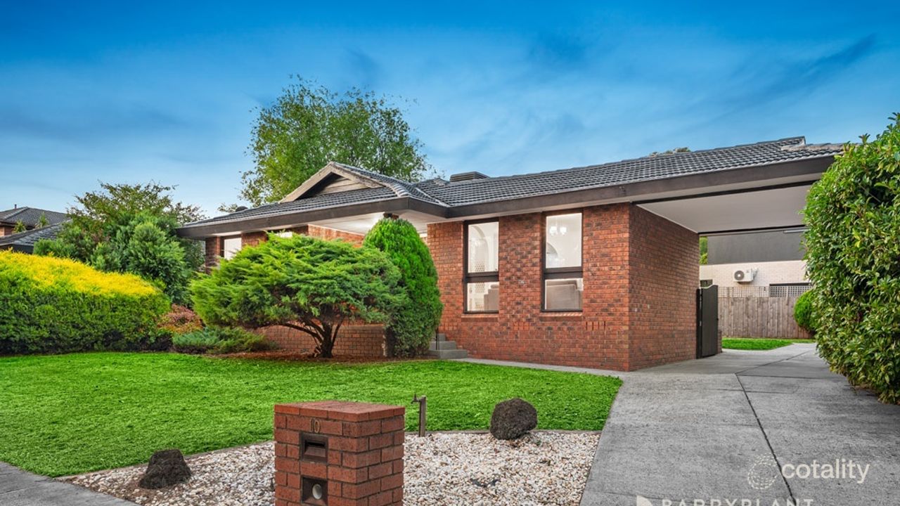 3-bedroom house at 10 Burlington Crescent, Wantirna, VIC 3152, Knox Council, Victoria