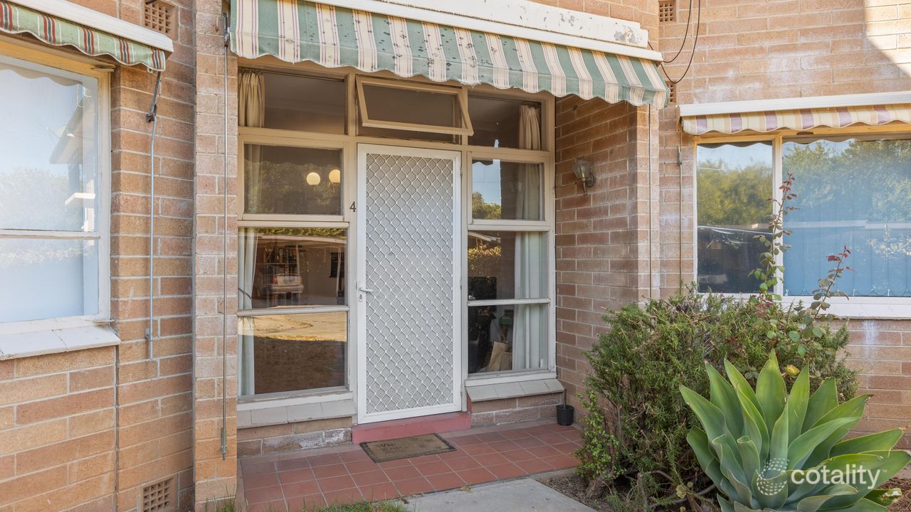 1-bedroom unit at 4/15 Warwick Avenue, Kurralta Park, SA 5037, West Torrens Council, South Australia
