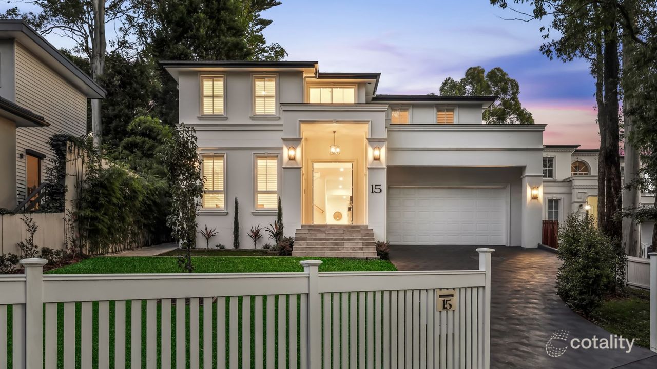 5-bedroom house at 15 Mahratta Avenue, Wahroonga, NSW 2076, Ku-Ring-Gai, New South Wales