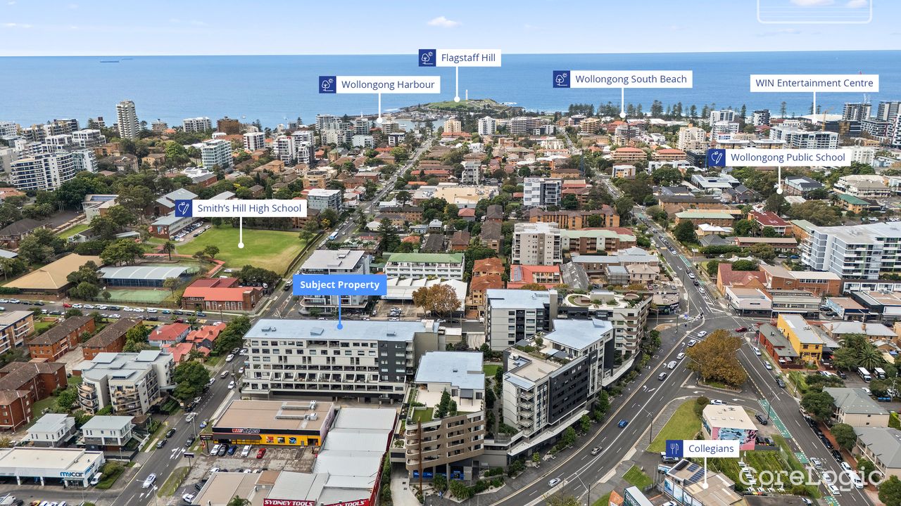 2-bedroom unit at 117/83 Campbell Street, Wollongong Council, New South Wales