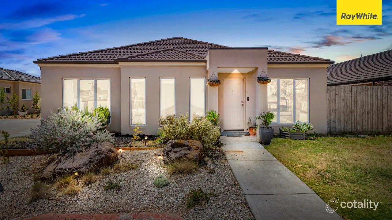 3-bedroom unit at 1/10 Reidy Rise, Harkness, VIC 3337, Melton Council, Victoria