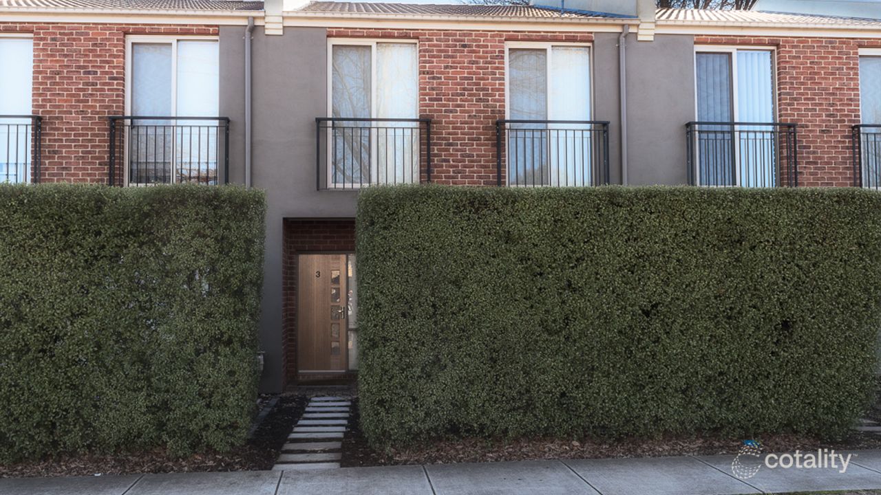 3-bedroom unit at 3/13 Helemon Street, Braddon, ACT 2612, , Australian Capital Territory