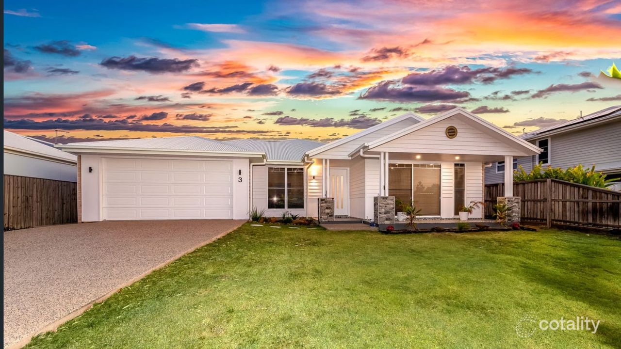 4-bedroom house at 3 She Oak Boulevard, Bargara, QLD 4670, Bundaberg, Queensland
