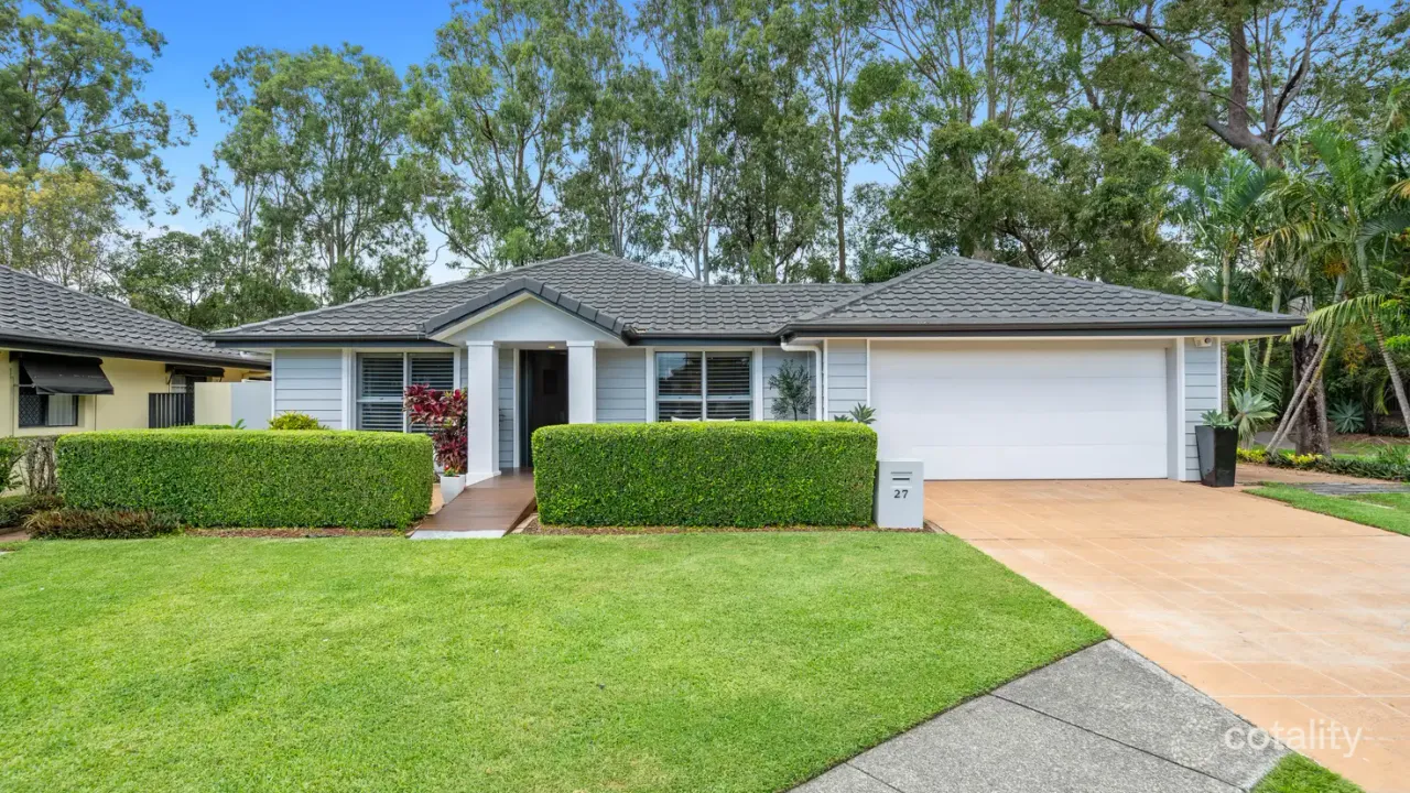 4-bedroom house at 27 Seville Circuit, Burleigh Waters, QLD 4220, Gold Coast, Queensland