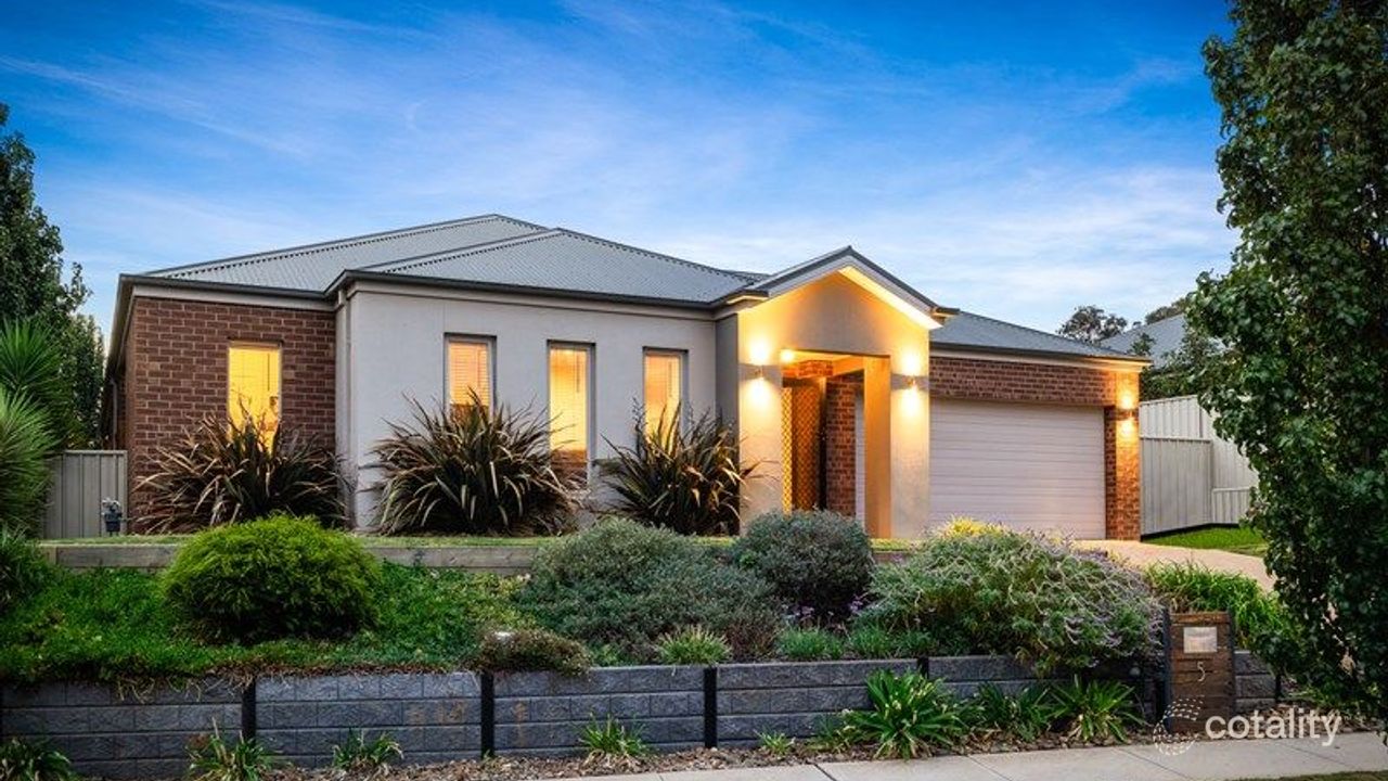 4-bedroom house at 5 Heilmann Place, Leneva, VIC 3691, Wodonga Council, Victoria