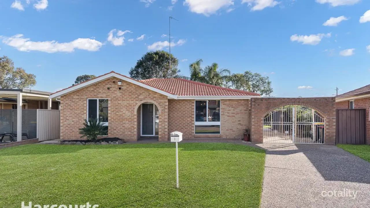 3-bedroom house at 3 Dutch Place, St Clair, NSW 2759, Penrith, New South Wales