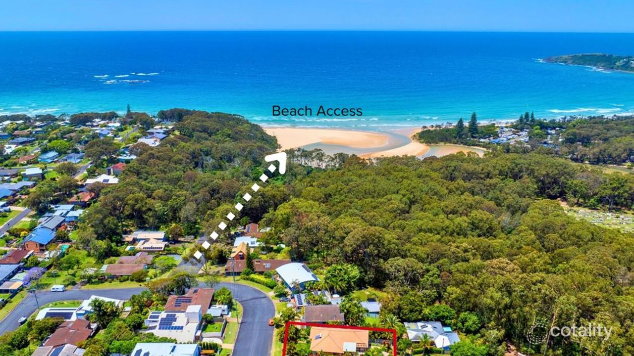 4-bedroom house at 14 Campbell Street, Safety Beach, NSW 2456, Coffs Harbour Council, New South Wales