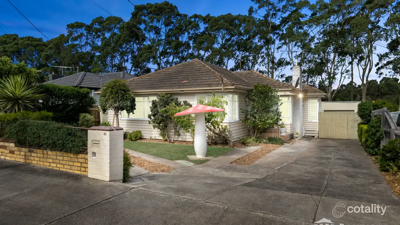 4-bedroom house at 43 Phillip Avenue, Springvale, VIC 3171, Greater Dandenong Council, Victoria