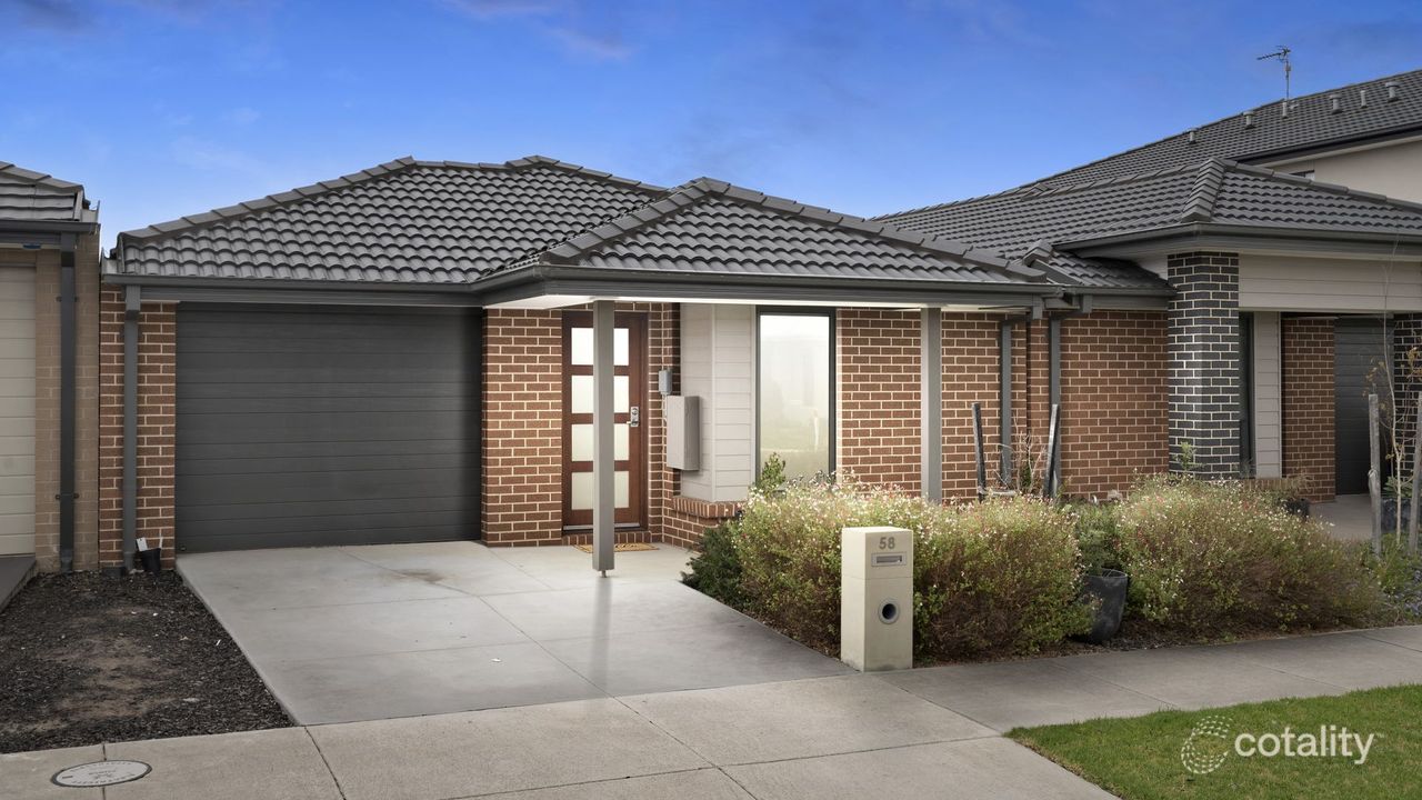 3-bedroom house at 58 Atherton Street, Armstrong Creek, VIC 3217, Greater Geelong Council, Victoria