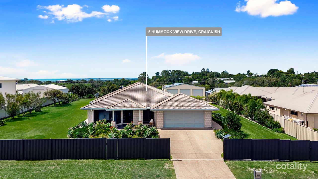 3-bedroom house at 5 Hummock View Drive, Craignish, QLD 4655, Fraser Coast, Queensland