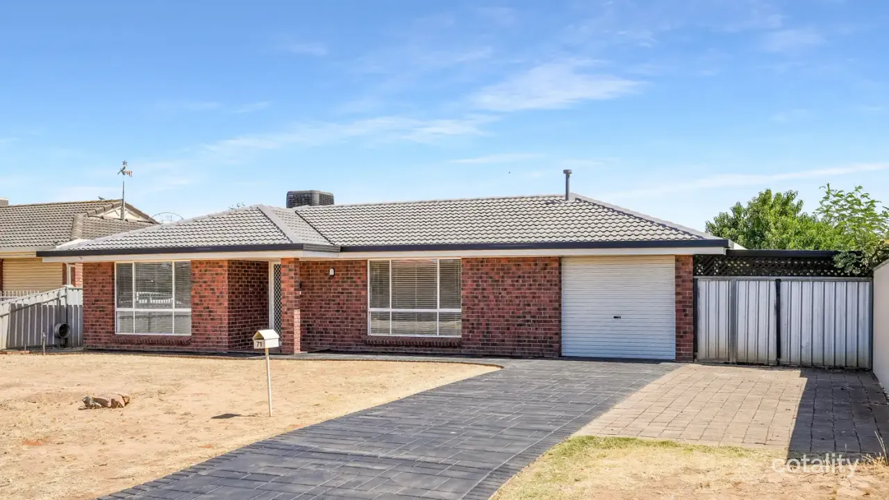 3-bedroom house at 71 Magdalena Crescent, Paralowie, SA 5108, Salisbury, South Australia
