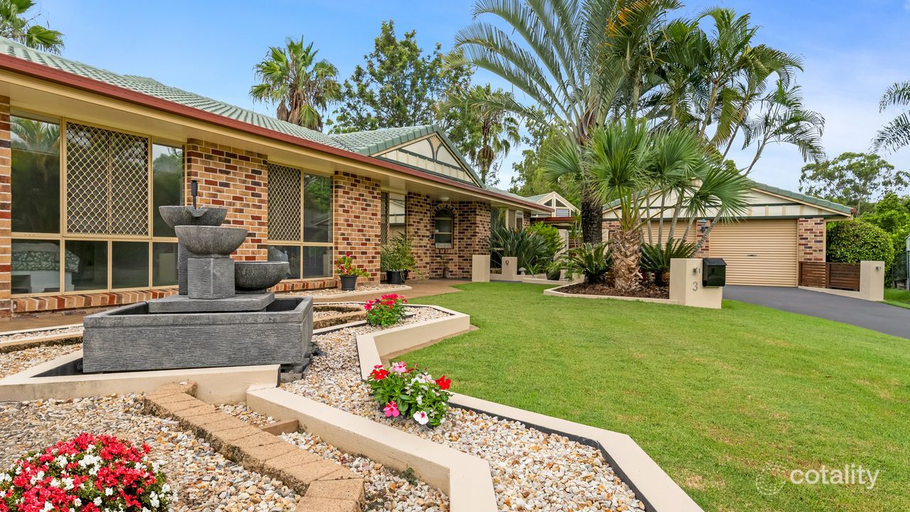 4-bedroom house at 3 Mewing Court, Windaroo, QLD 4207, Logan Council, Queensland