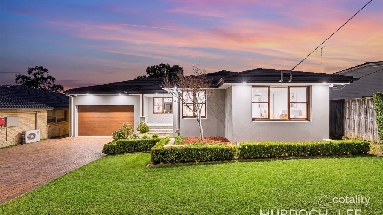 4-bedroom house at 14 Coolong Street, Castle Hill, NSW 2154, The Hills, New South Wales