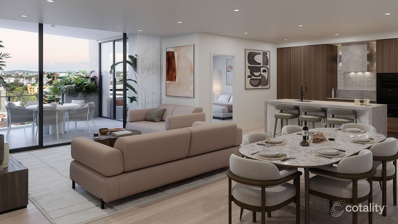 3-bedroom unit at 703/133 Eagle Terrace, Auchenflower, QLD 4066, Brisbane, Queensland