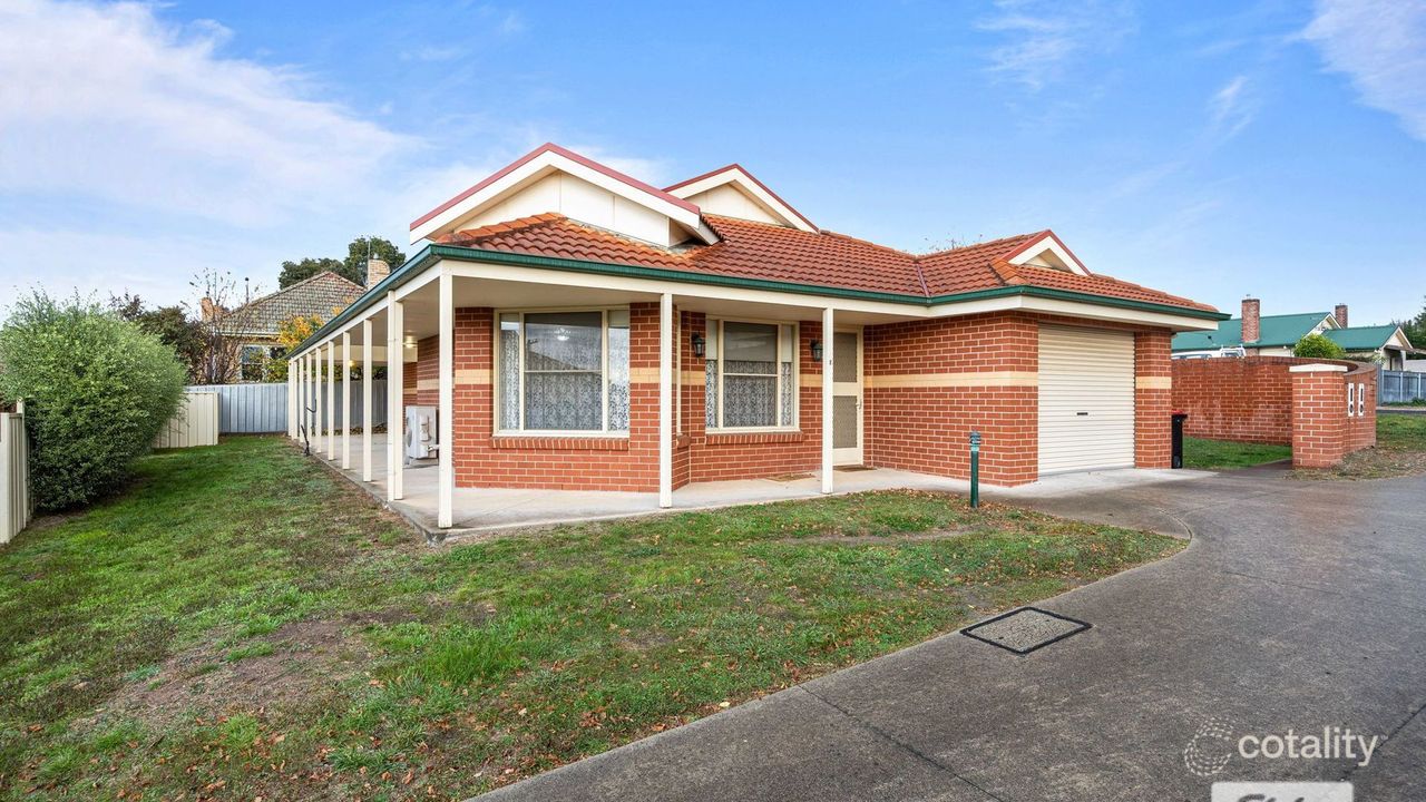 3-bedroom unit at 1/20-24 Hewitt Street, Ararat, VIC 3377, Ararat Council, Victoria