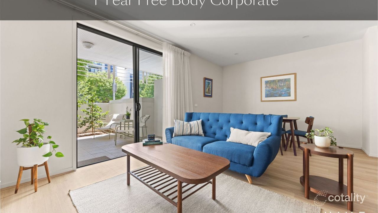 2-bedroom unit at 156/54 Eyre Street, Kingston, ACT 2604, Unincorporated Act, Australian Capital Territory