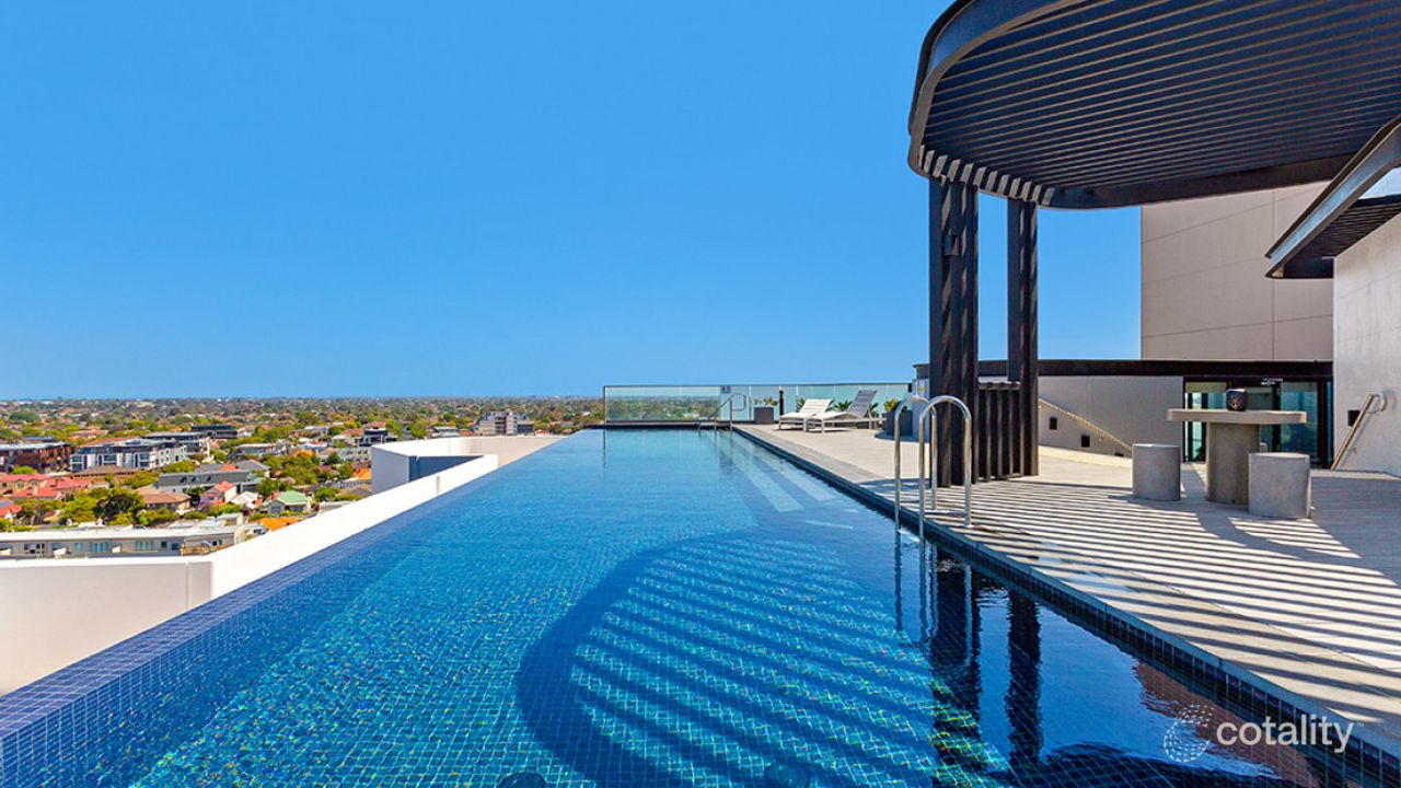 1-bedroom unit at 605/16 Woorayl Street, Carnegie, VIC 3163, Glen Eira Council, Victoria