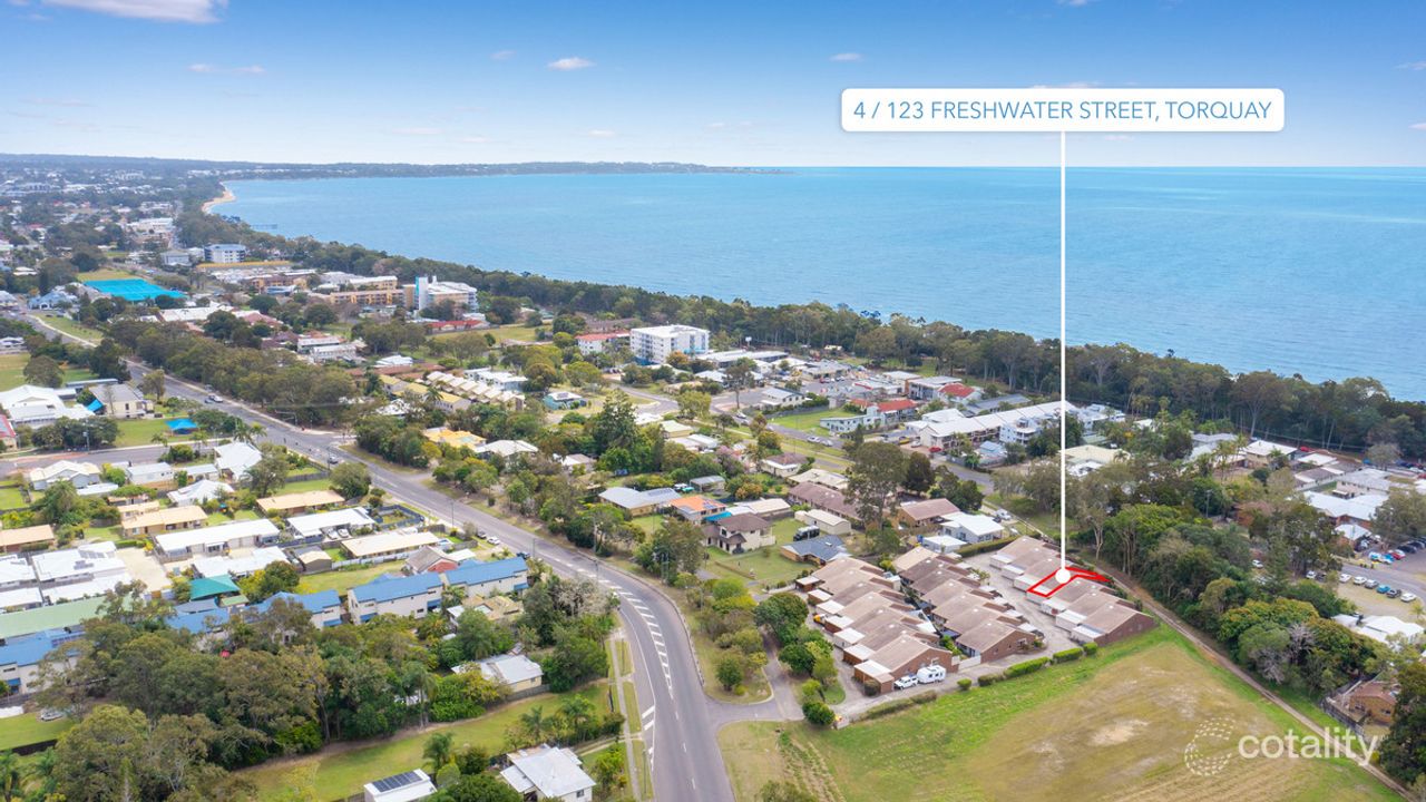 2-bedroom unit at 4/123 Freshwater Street, Torquay, QLD 4655, Fraser Coast, Queensland