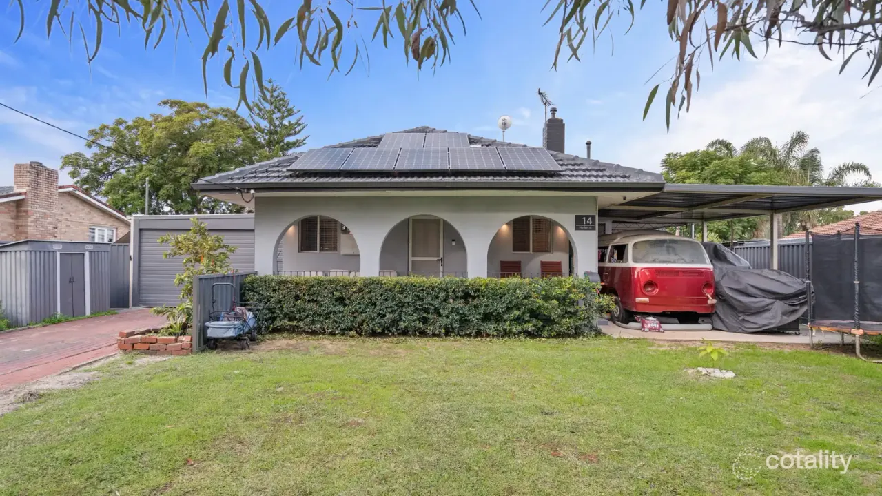3-bedroom house at 14 Hoskin Street, Cloverdale, WA 6105, Belmont, Western Australia