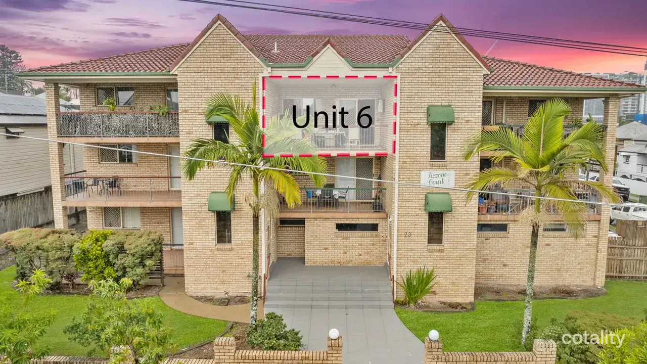 2-bedroom unit at 6/23 Mowbray Terrace, East Brisbane, QLD 4169, Brisbane, Queensland