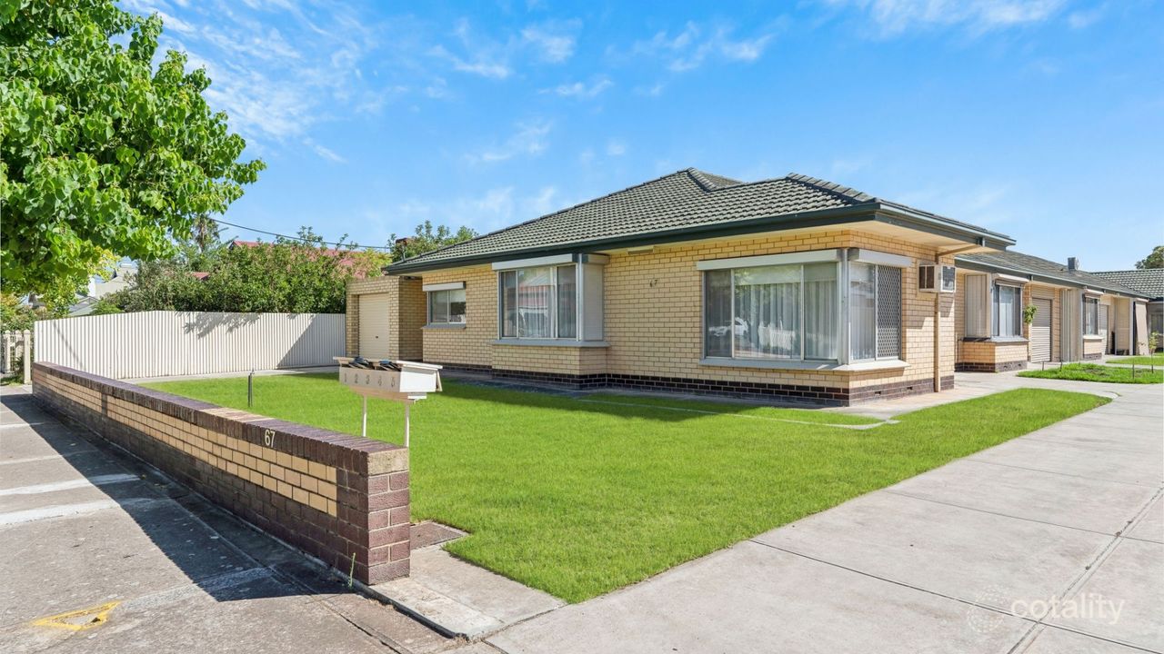 2-bedroom unit at 1/67 Bower Street, Woodville, SA 5011, Charles Sturt Council, South Australia