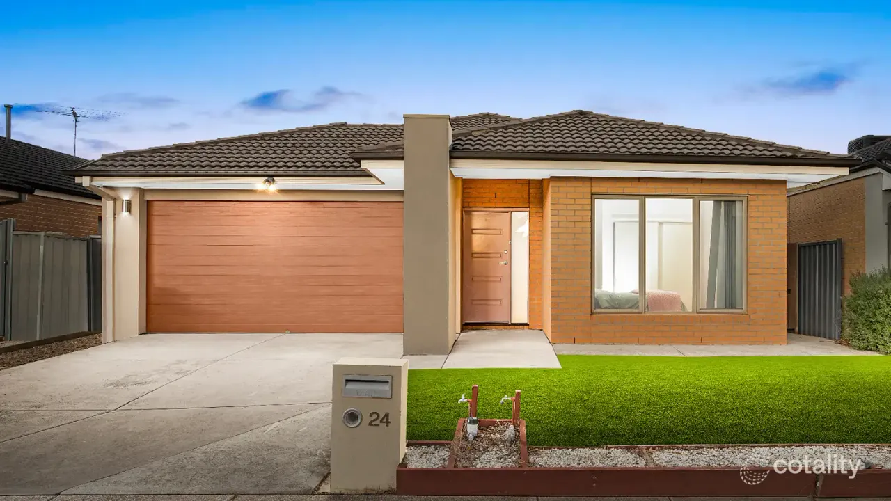 4-bedroom house at 24 Eltham Parade, Manor Lakes, VIC 3024, Wyndham, Victoria