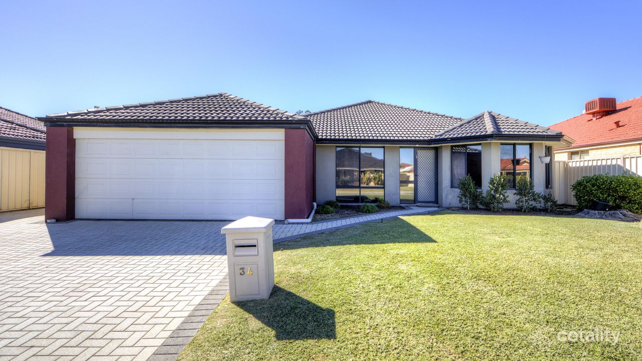 4-bedroom house at 34 Mica Mews, Wattle Grove, WA 6107, Kalamunda, Western Australia