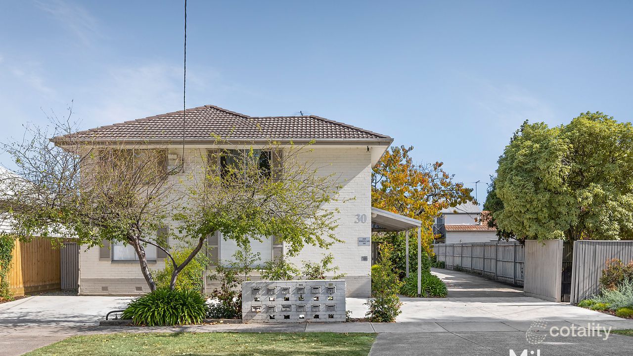 1-bedroom unit at 8/30 Rathmines Street, Fairfield, VIC 3078, Darebin Council, Victoria
