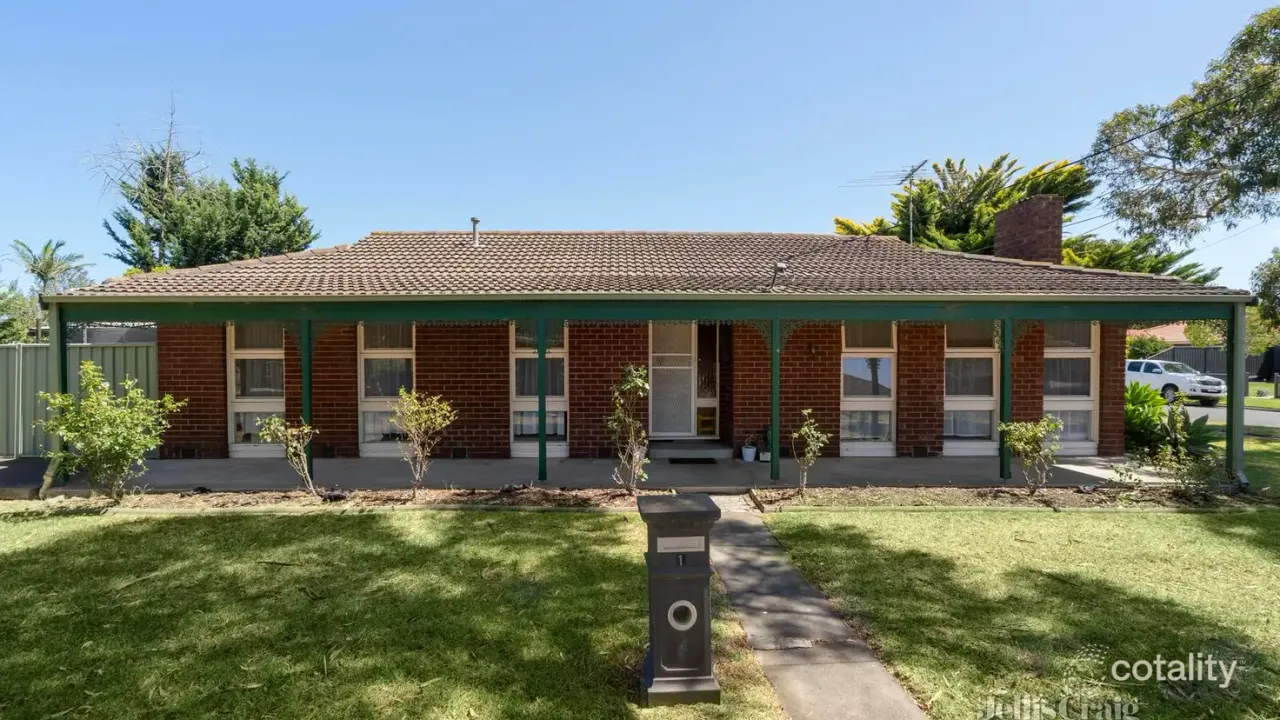 3-bedroom house at 1 Kim Court, Altona, VIC 3018, Hobsons Bay Council, Victoria