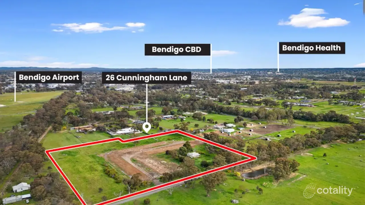 3-bedroom house at 26 Cunningham Lane, East Bendigo, VIC 3550, Greater Bendigo Council, Victoria