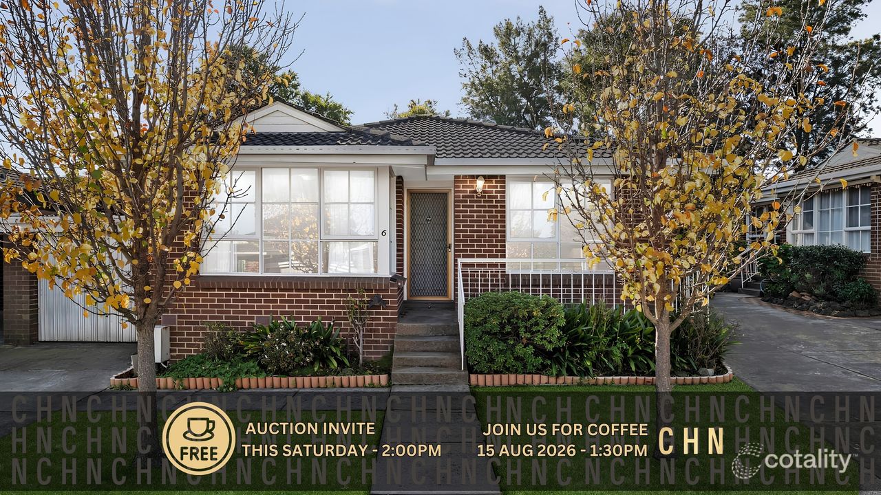 2-bedroom unit at 6/7 Stevens Road, Vermont, VIC 3133, Whitehorse, Victoria