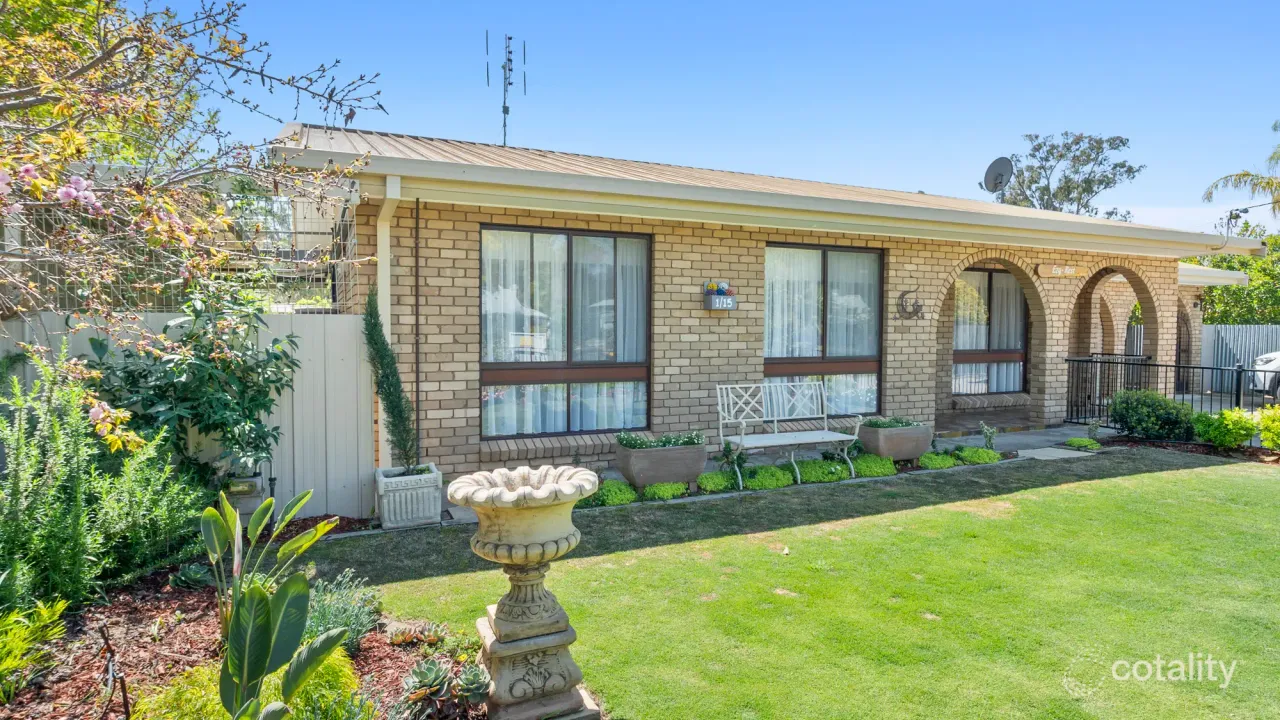 2-bedroom unit at 1/15 Browne Street, Tocumwal, NSW 2714, Berrigan Council, New South Wales