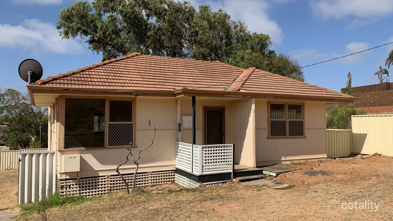 3-bedroom house at 63 Brede Street, Geraldton, WA 6530, Greater Geraldton Council, Western Australia