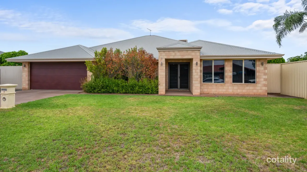 4-bedroom house at 3 Fairetha Place, Kalgoorlie, WA 6430, Kalgoorlie-Boulder, Western Australia