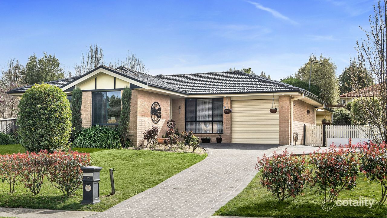 4-bedroom house at 18 Stirling Drive, Bowral, NSW 2576, Wingecarribee Council, New South Wales