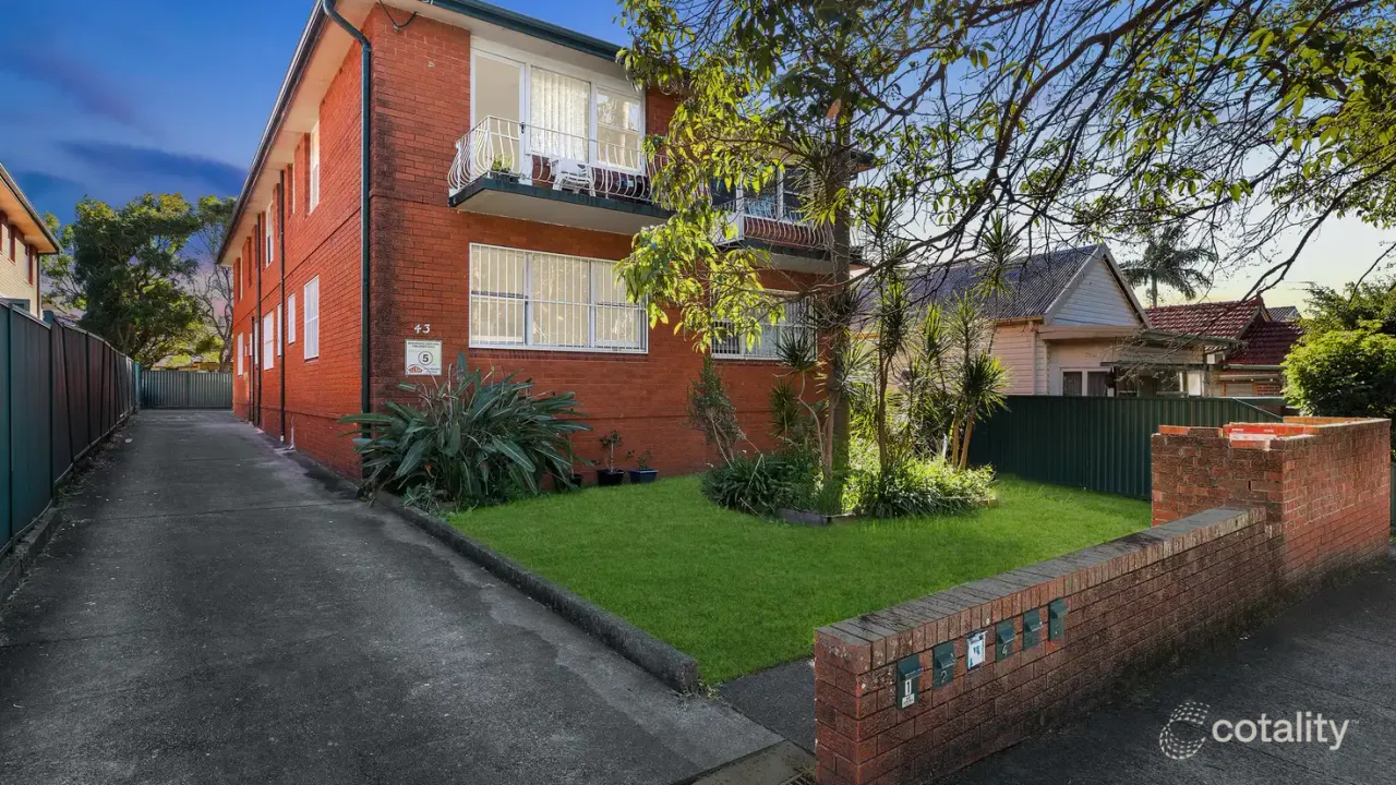 2-bedroom unit at 6/43 Claremont Street, Campsie, NSW 2194, Canterbury-Bankstown Council, New South Wales