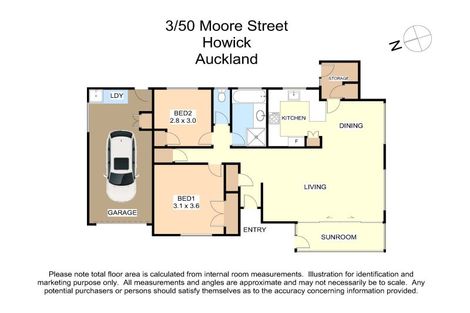 Photo of property in 3/50 Moore Street, Howick, Auckland, 2014