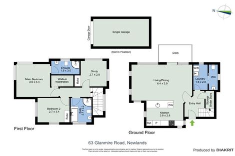 Photo of property in 63 Glanmire Road, Newlands, Wellington, 6037