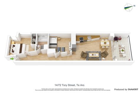 Photo of property in Century City Apartments, 14/72 Tory Street, Te Aro, Wellington, 6011