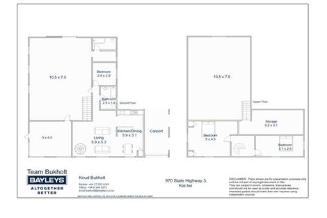 Photo of property in 970 State Highway 3, Kai Iwi, Whanganui, 4574