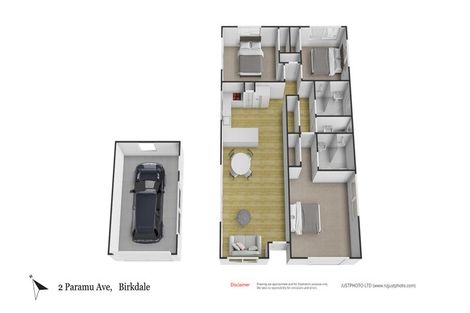 Photo of property in 2 Paramu Avenue, Birkdale, Auckland, 0626