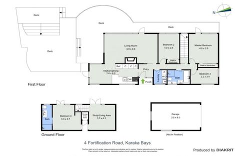 Photo of property in 4 Fortification Road, Karaka Bays, Wellington, 6022