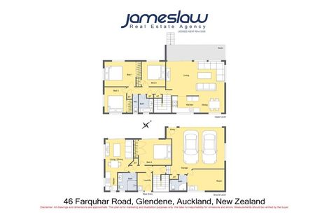 Photo of property in 46 Farquhar Road, Glendene, Auckland, 0602