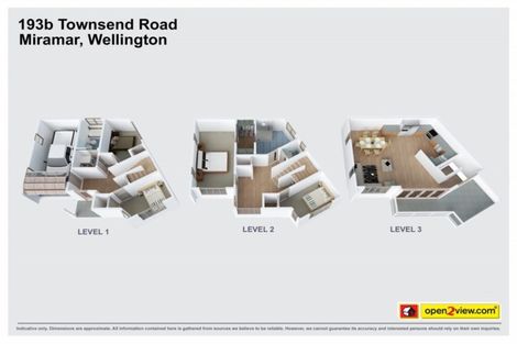 Photo of property in 193b Townsend Road, Miramar, Wellington, 6022