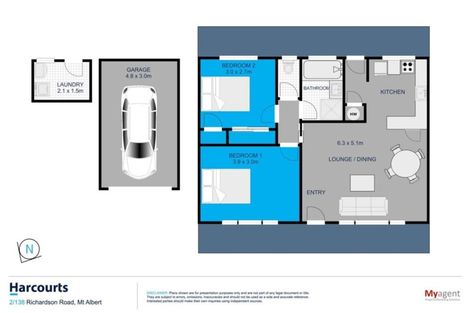 Photo of property in 2/138 Richardson Road, Mount Albert, Auckland, 1025