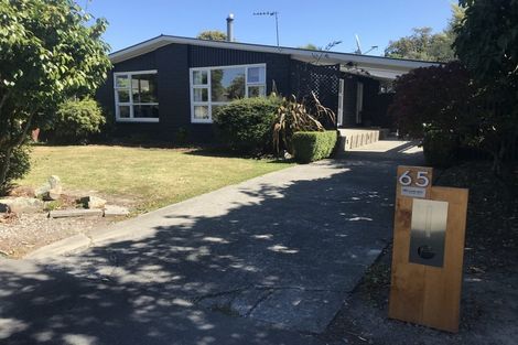 Photo of property in 65 Carruthers Street, Ilam, Christchurch, 8041