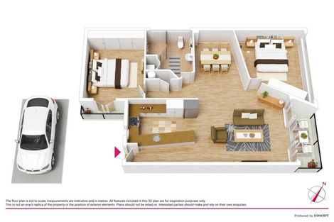 Photo of property in Endeavour Apartments, 11/125 Thorndon Quay, Pipitea, Wellington, 6011