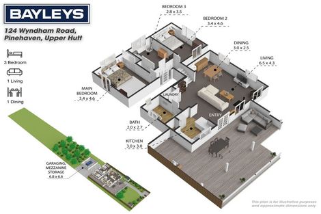 Photo of property in 124 Wyndham Road, Pinehaven, Upper Hutt, 5019