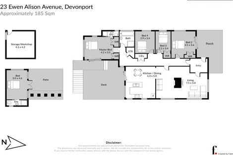 Photo of property in 23 Ewen Alison Avenue, Devonport, Auckland, 0624